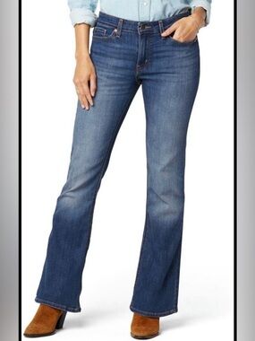 Levi Strauss Signature Gold Womens True Boot Jean Plus Jeans 18 x 34
